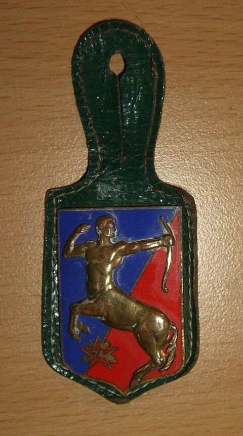 Pucelle insigne 74ème R.A. Belfort 10 Balma (31)