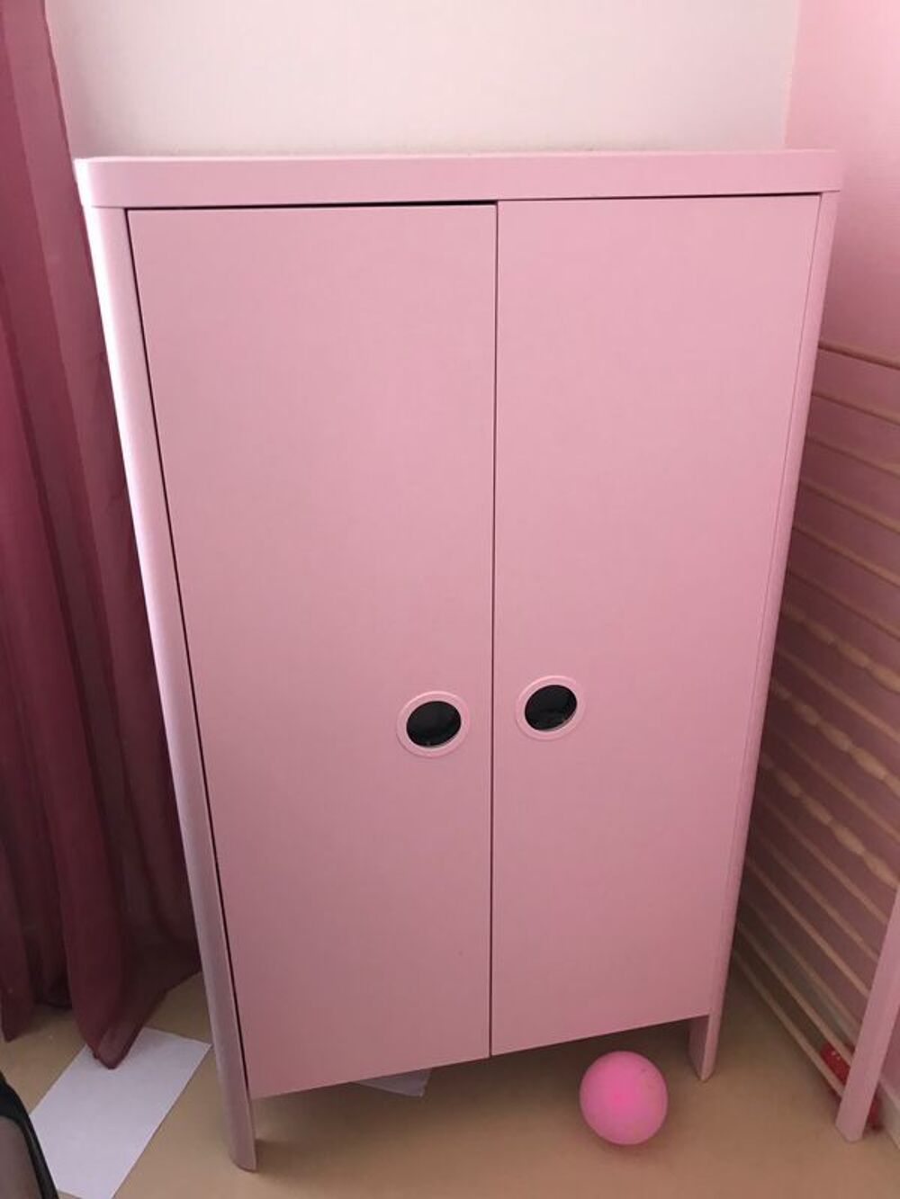 chambre b&eacute;b&eacute; rose Mobilier enfants