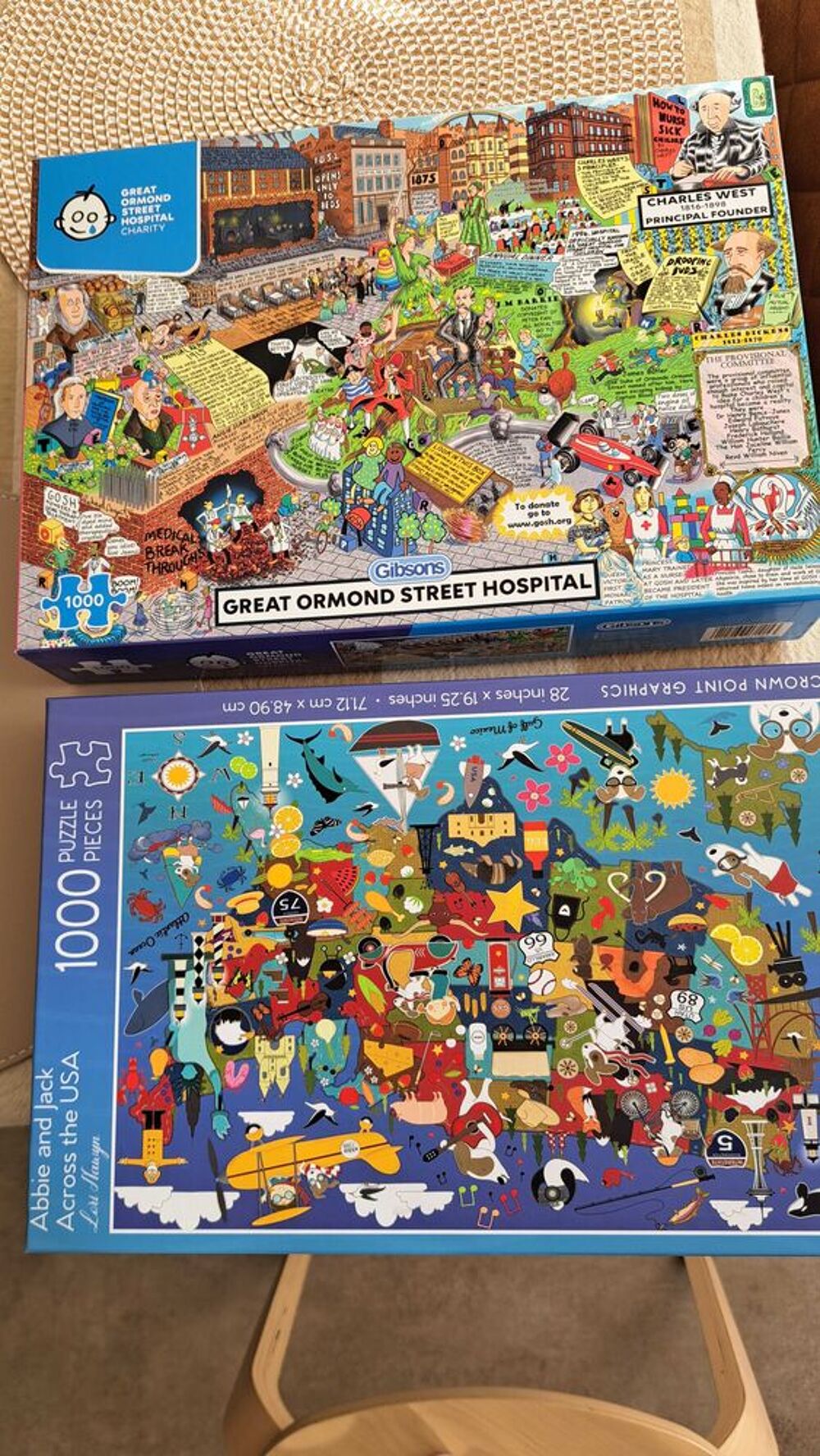 puzzle 1000 pi&egrave;ces Jeux / jouets