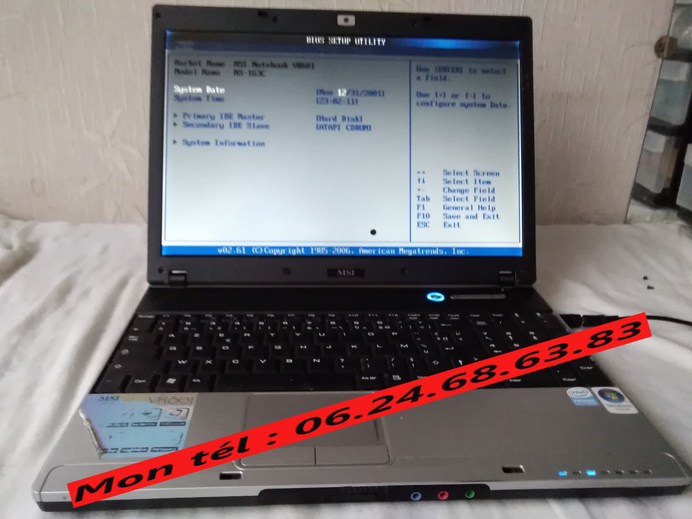 Pc Portable MSI Matériel informatique