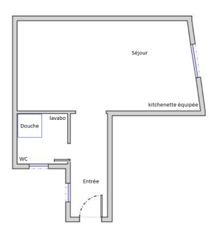 Appartement à vendre 1 pièce 19 m²