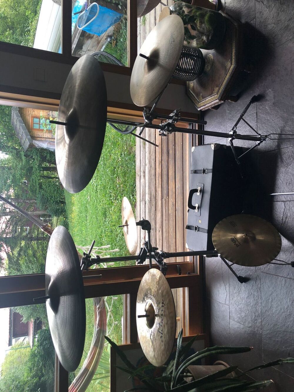 3 Cymbales Zildjian + 3 hi-hats Zyldjian/Paiste/Alchemy Instruments de musique