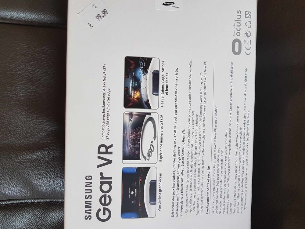 Particulier Samsung Gear VR neuf Téléphones et tablettes