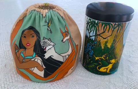 Abat jour Pocahontas + boite Le Roi Lion. 15 Nantes (44)