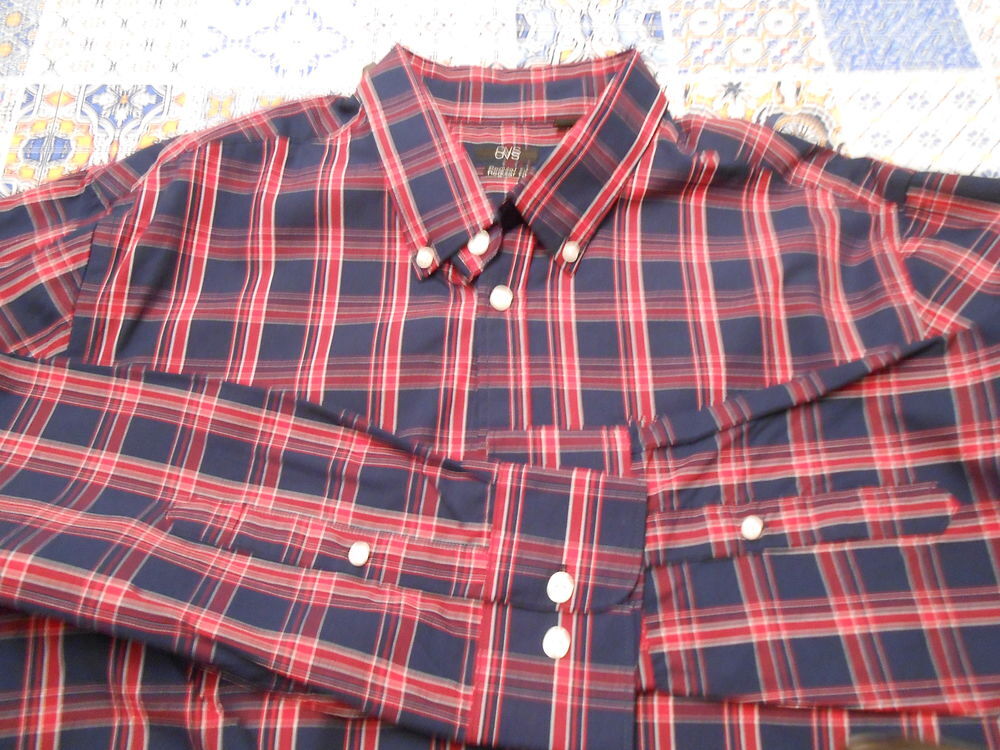Chemises manches longues pour homme en taille XXL non port&eacute;. Vêtements