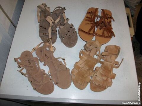 Paires de Nus-pieds Beige pt 38 -neufs- 5 Bouxwiller (67)