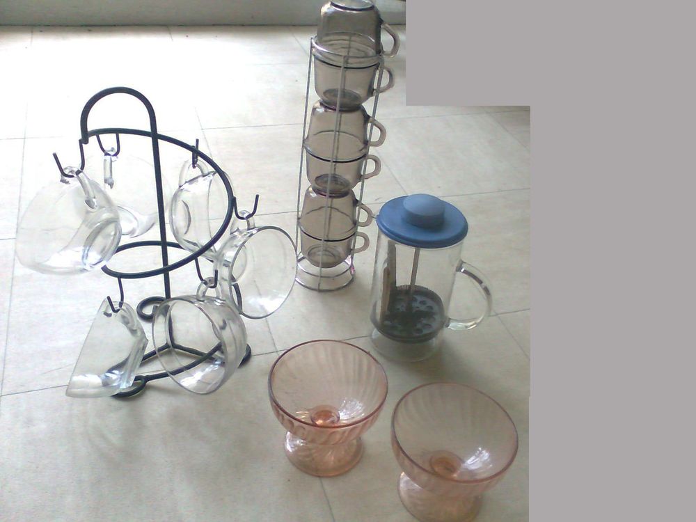 assiettes, tasses, coupes &agrave; fruits ....- zoe Dcoration