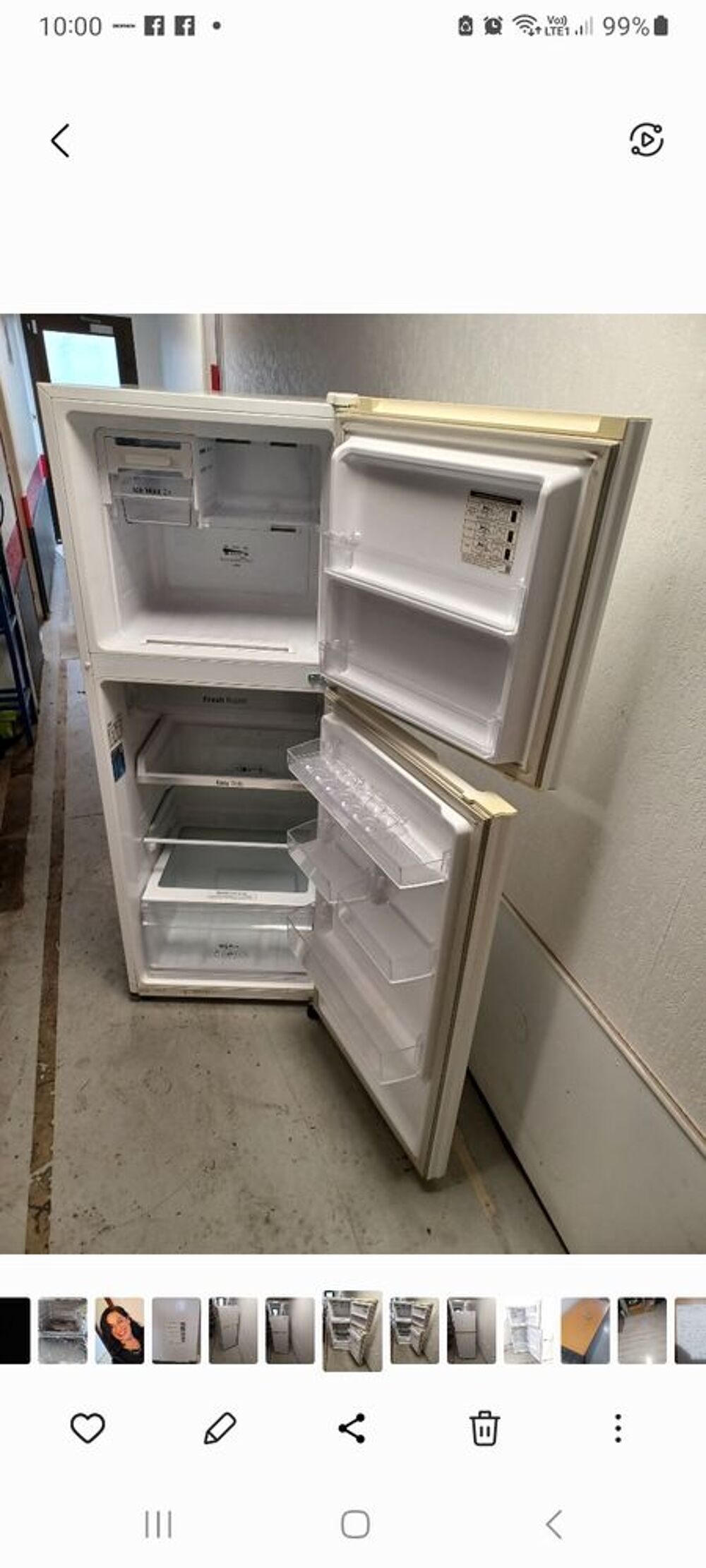 Refrigerateur congelateur samsung Electroménager