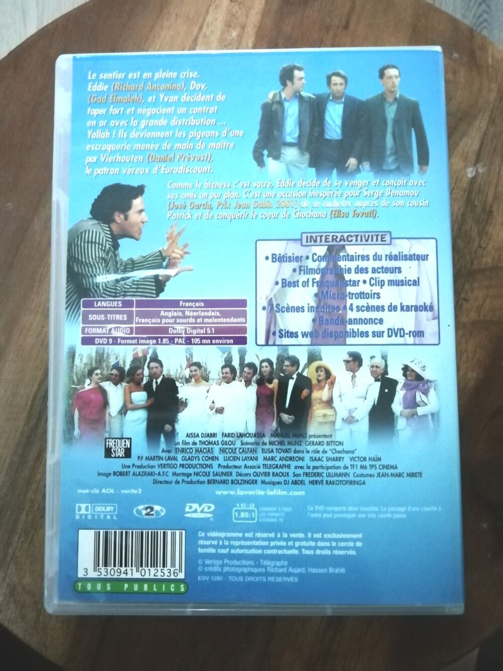 Dvd La V&eacute;rit&eacute; Si Je Mens 2 DVD et blu-ray