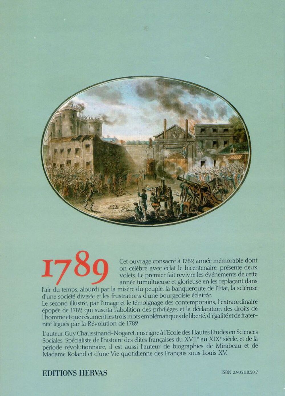 1789 - Guy Chaussinand-Nogaret, Livres et BD