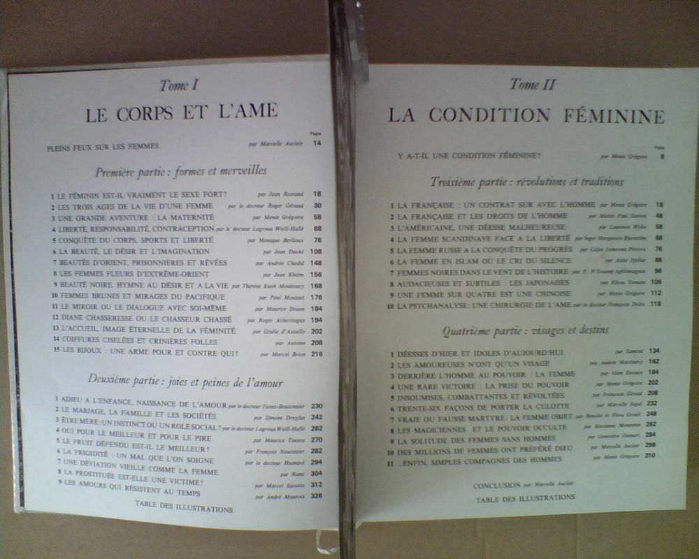 2 ouvrages "Femmes" Ed. Plon Livres et BD