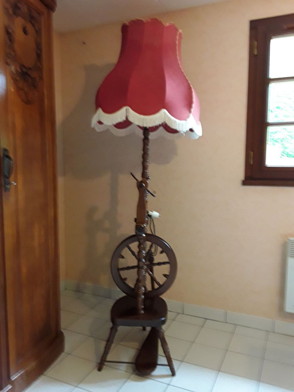 Lampadaire bois Meubles
