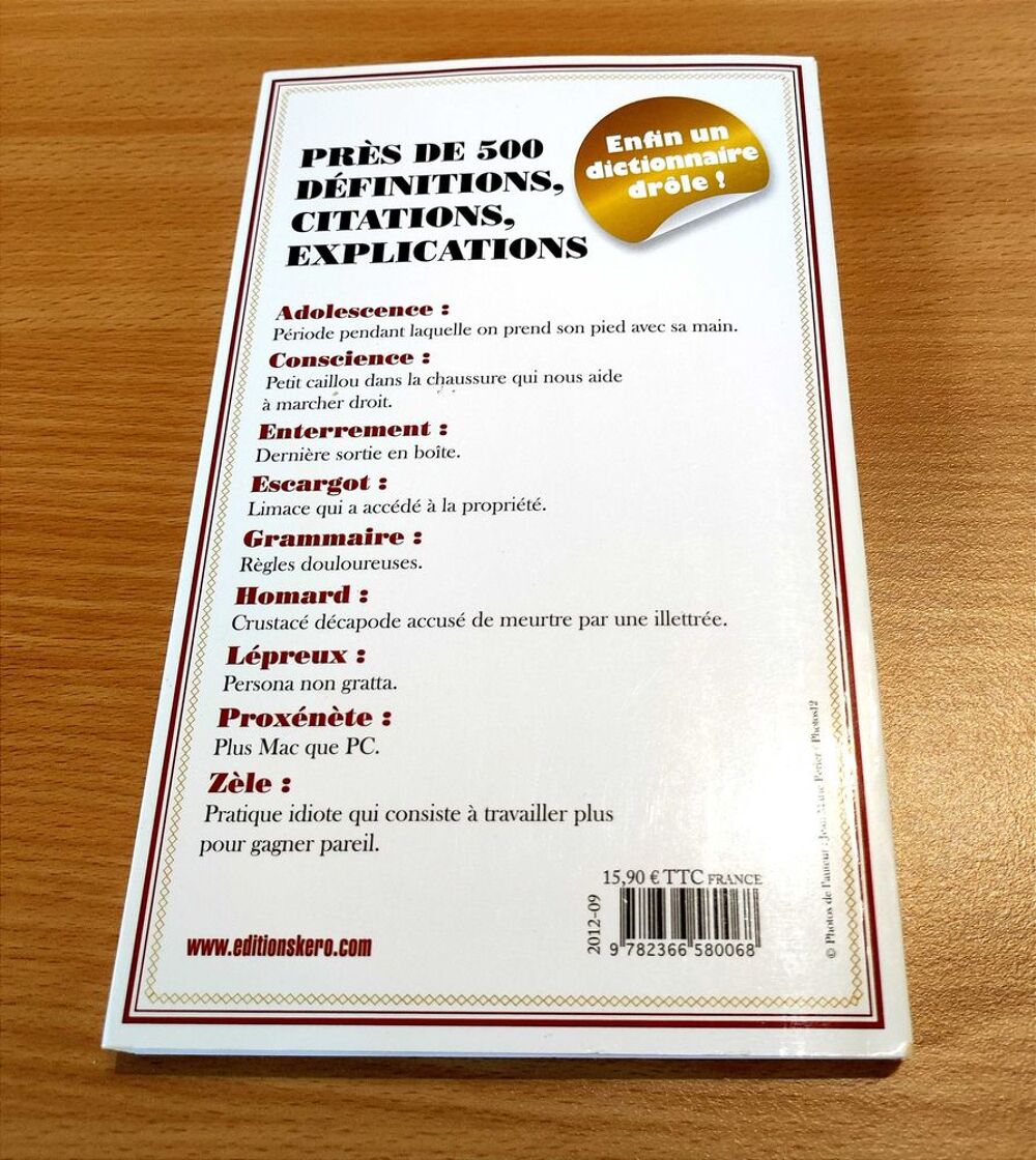 Livre Le Dictionnaire de Laurent Baffie Livres et BD