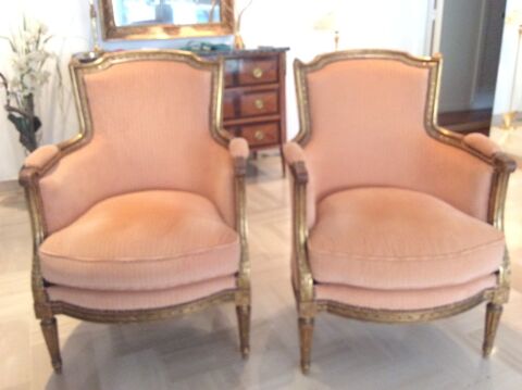 paire de Bergères louis XVI 0 Cannes (06)