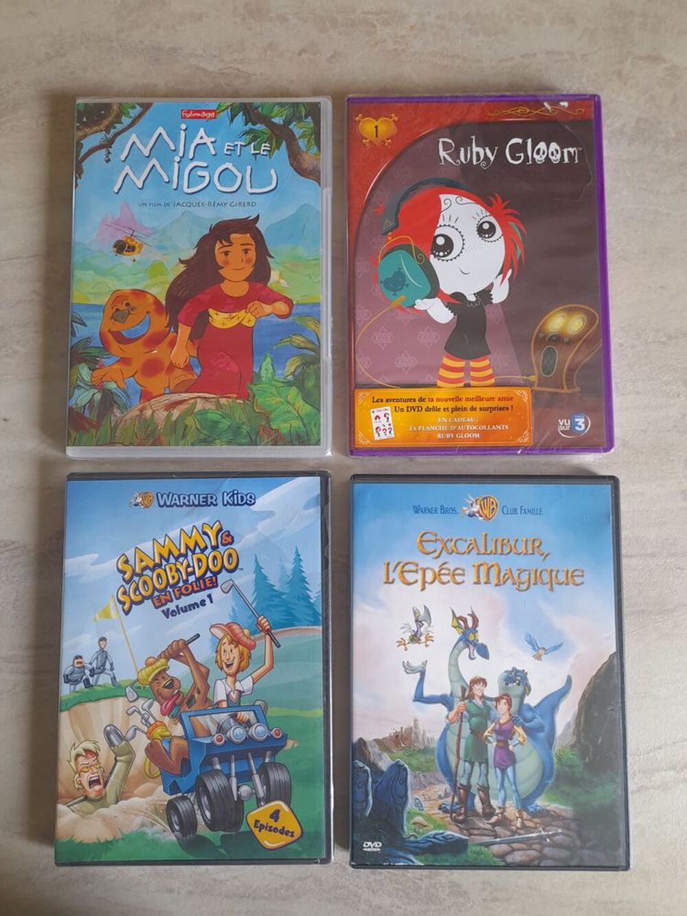 DESSINS ANIMES DVD NEUFS sous blister DVD et blu-ray