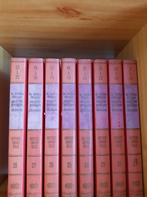    3 encyclopdies illustres
20 euros   par encyclopdie
60 Gond-Pontouvre (16)