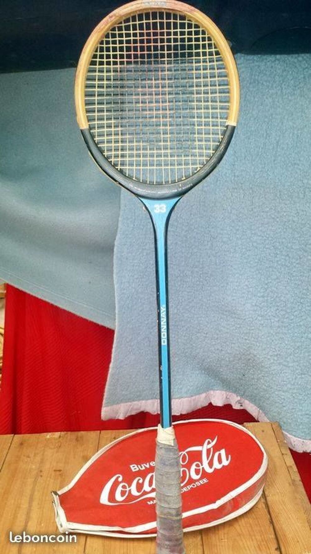RAQUETTE DE SQUASH vintage DONNAY 33 Sports