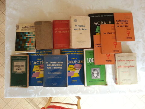 14 livres enrichissants philosophie t b état 59 Saint-Clair-sur-Galaure (38)