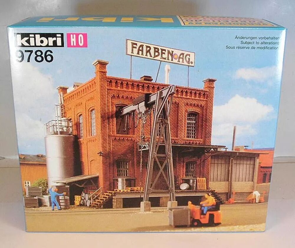  4 maquettes train &eacute;lectrique HO faller kibri 