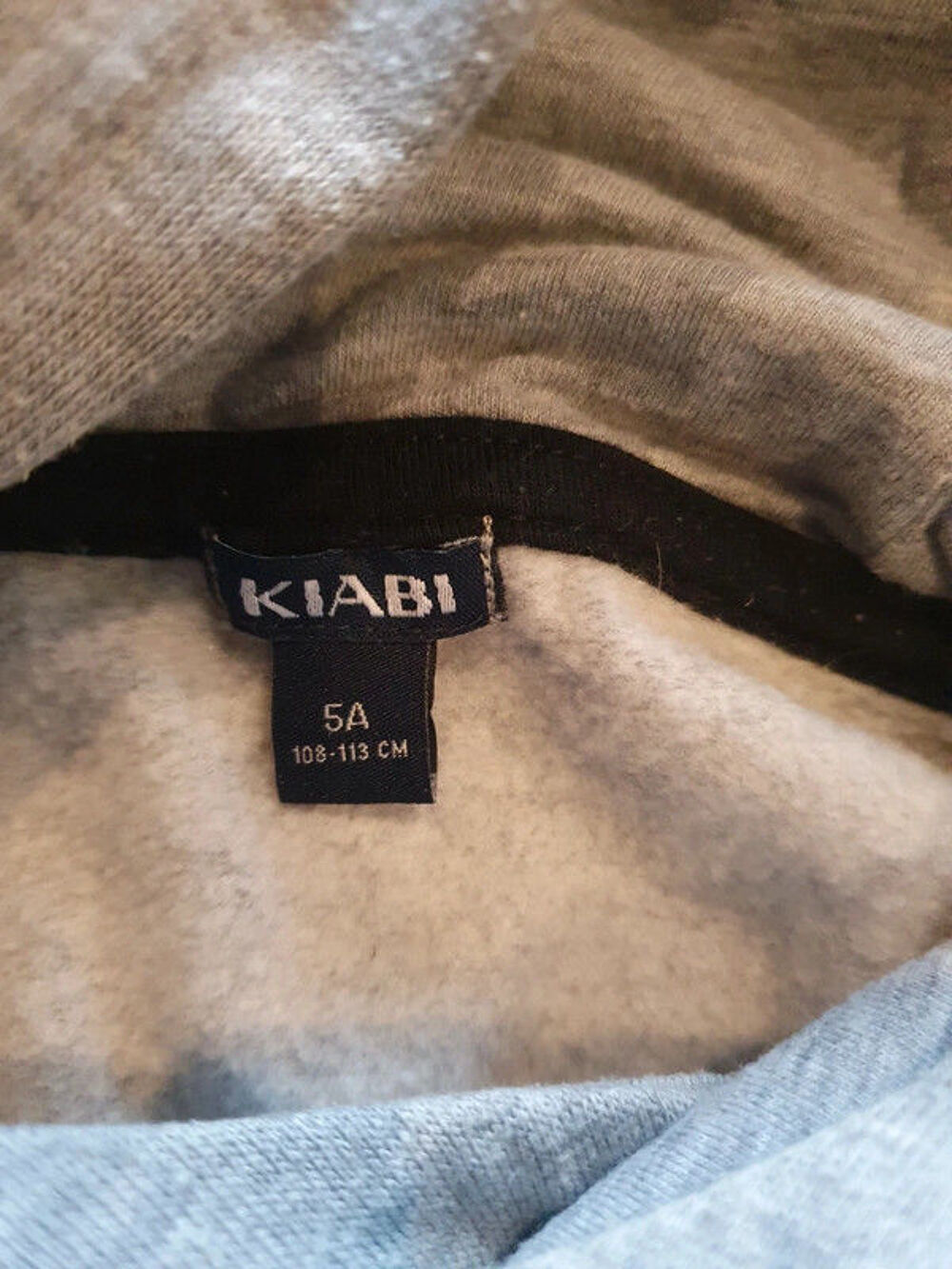 Sweat &agrave; capuche gris - 5 ans Vêtements enfants