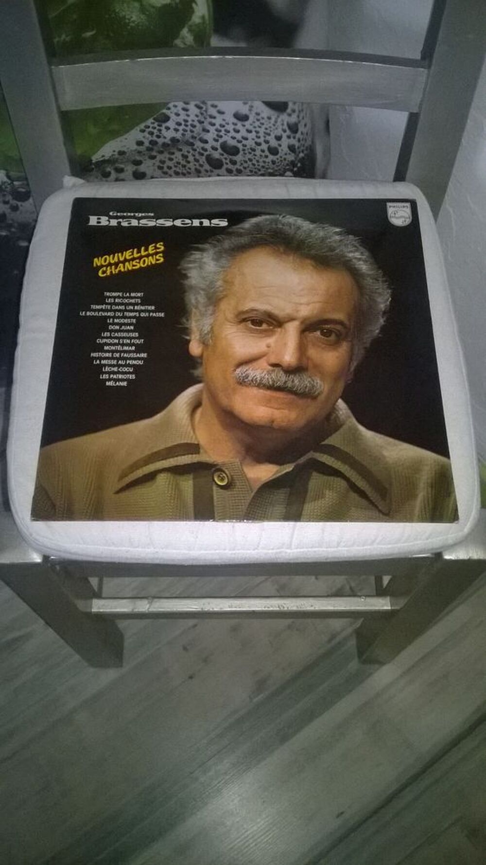 Vinyle Georges Brassens
Nouvelles Chansons
1976
Excellent CD et vinyles