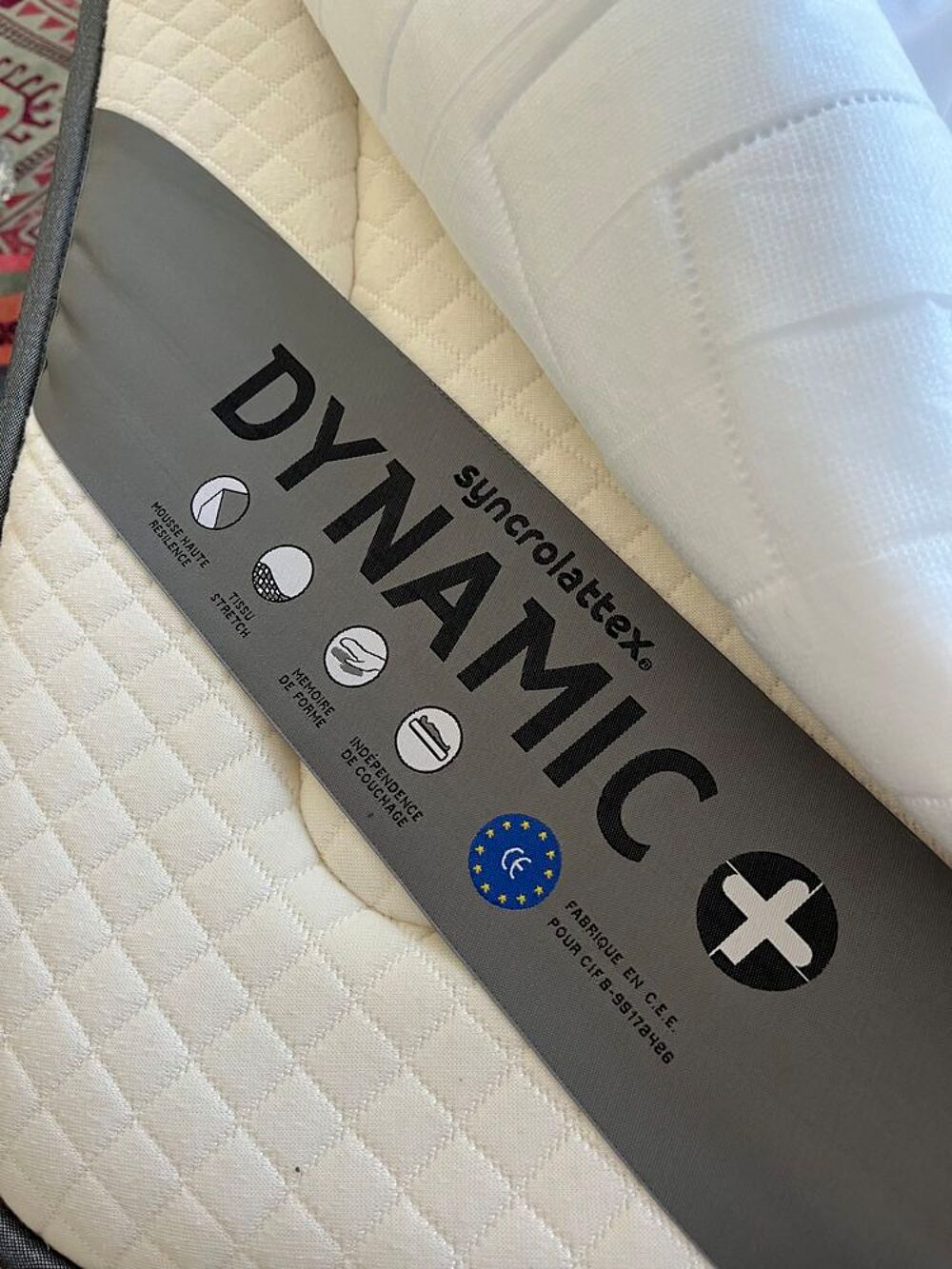 Matelas Dynamic Plus 140*190, 2 ans Meubles