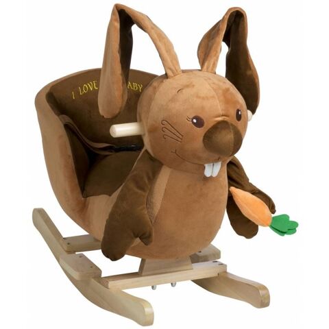 Bascule en bois lapin babygo 30 Trappes (78)