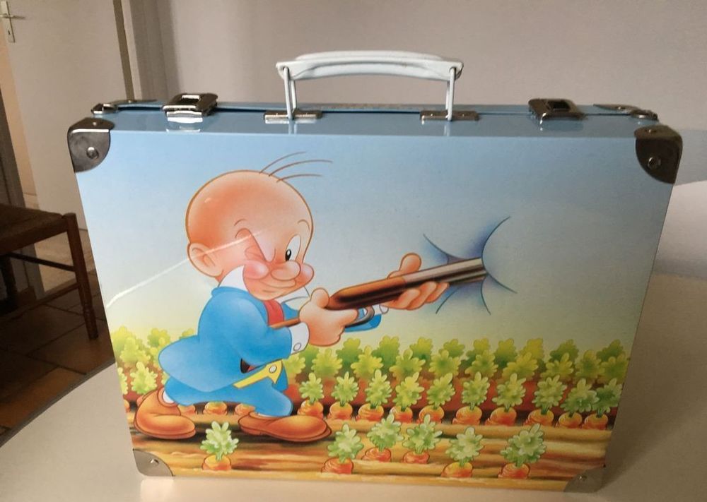 petite VALISE MALLETTE en m&eacute;tal dessin BUG'S BUNNY WB neuve Jeux / jouets