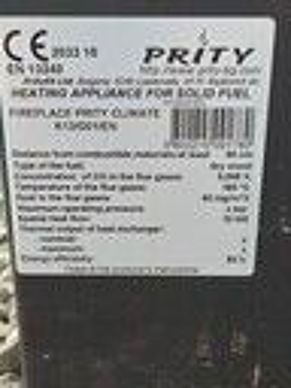 Po&ecirc;le a bois Prity Bricolage