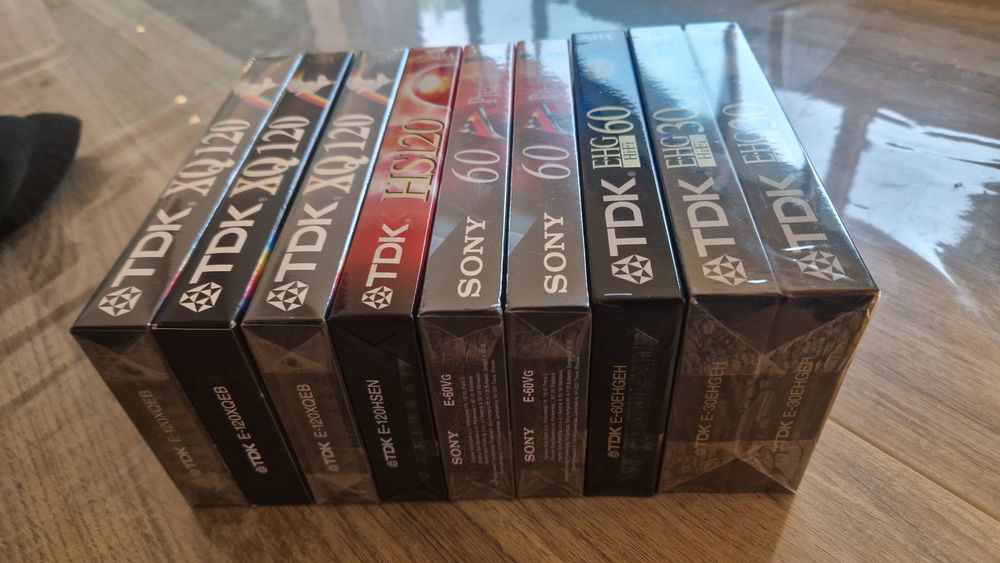 Cassettes VHS Audio et hifi