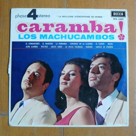 LP LOS MACHUCAMBOS : Caramba ! - Decca PFS 4.089 Phase 4 9 Argenteuil (95)