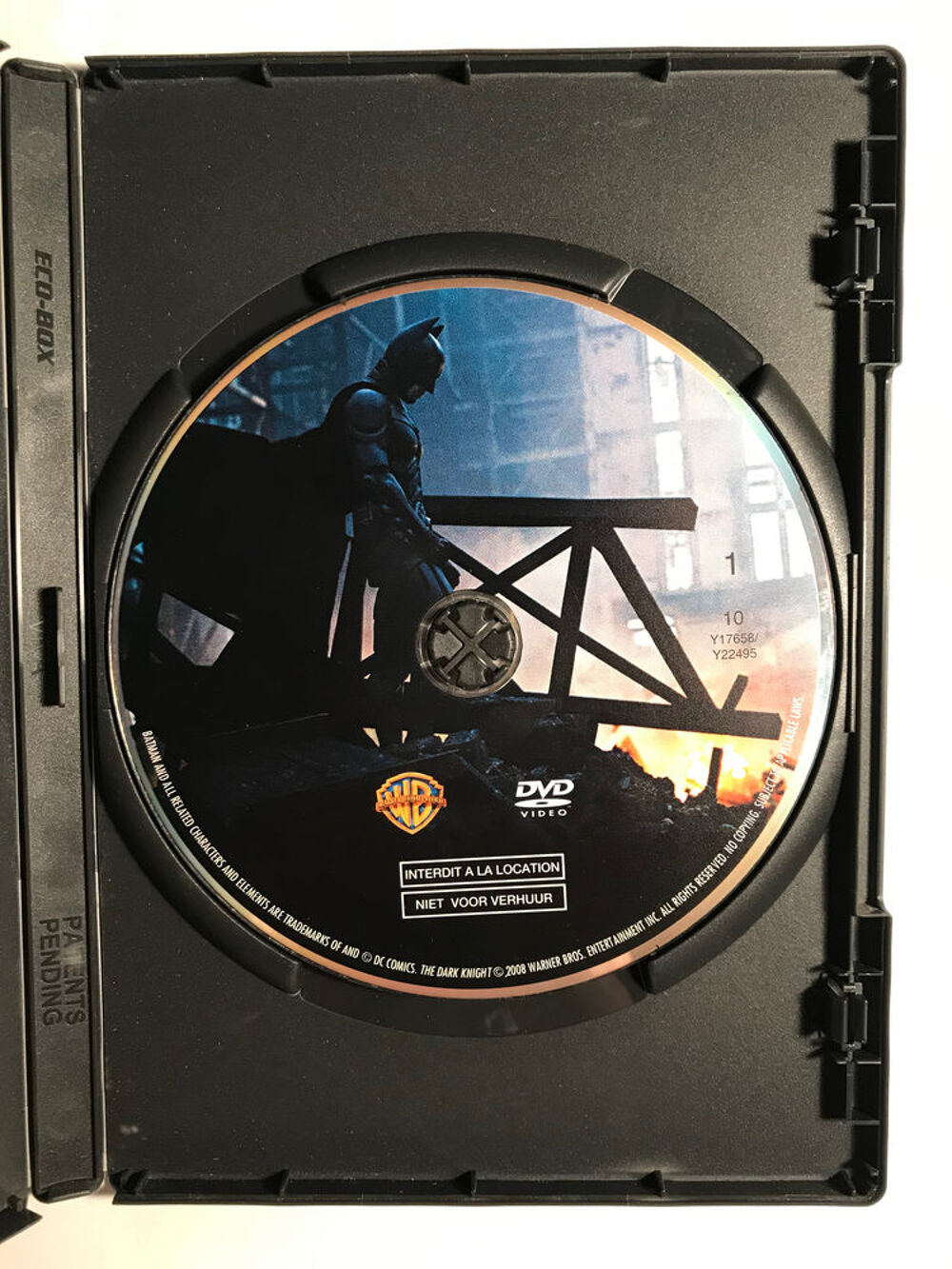 DVD The Dark Knight - le chevalier noir DVD et blu-ray