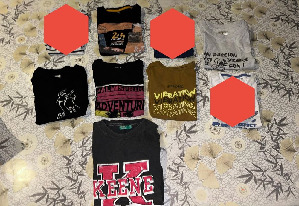Lot v&ecirc;tements gar&ccedil;on 8 ans Vtements enfants