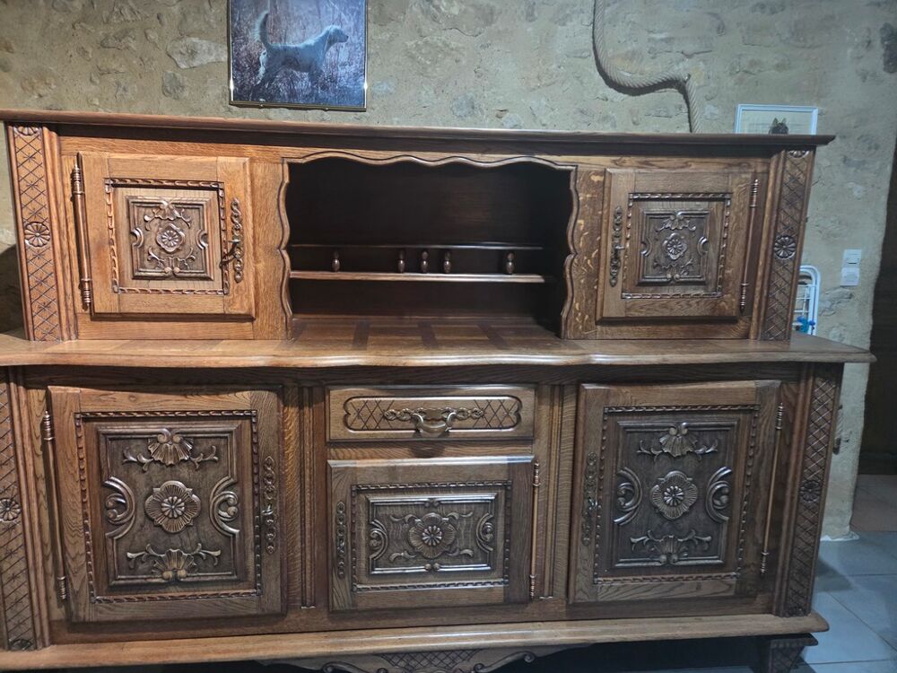 Buffet bois sculpt&eacute; Meubles