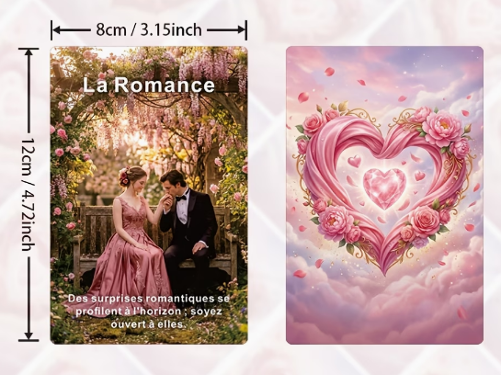 LOT Oracle &amp; Tarot divinatoire esoterisme d&eacute;co amour romanti Décoration