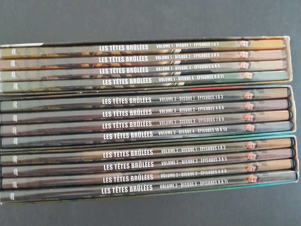 Dvd Les tetes brul&egrave;es Photos/Video/TV
