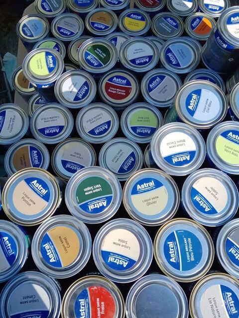 peinture an dstockage pot de 1/2 litre plus de 55 couleurs  5 Aubagne (13)