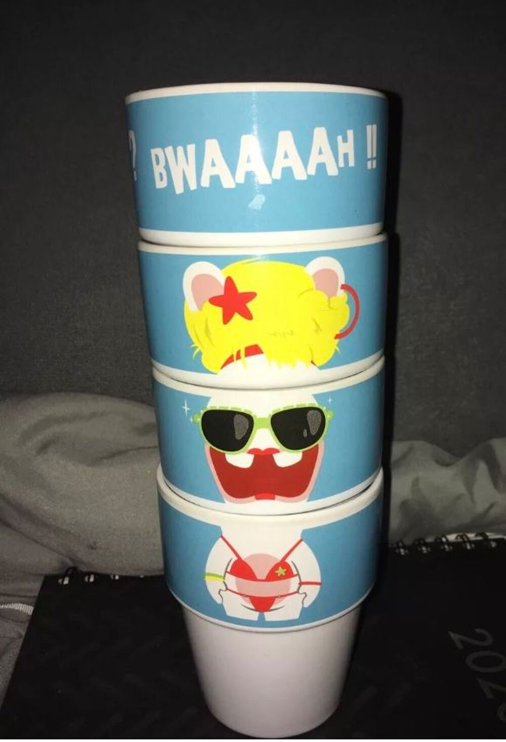 Tasses Lapins Cretins Ubisoft Décoration