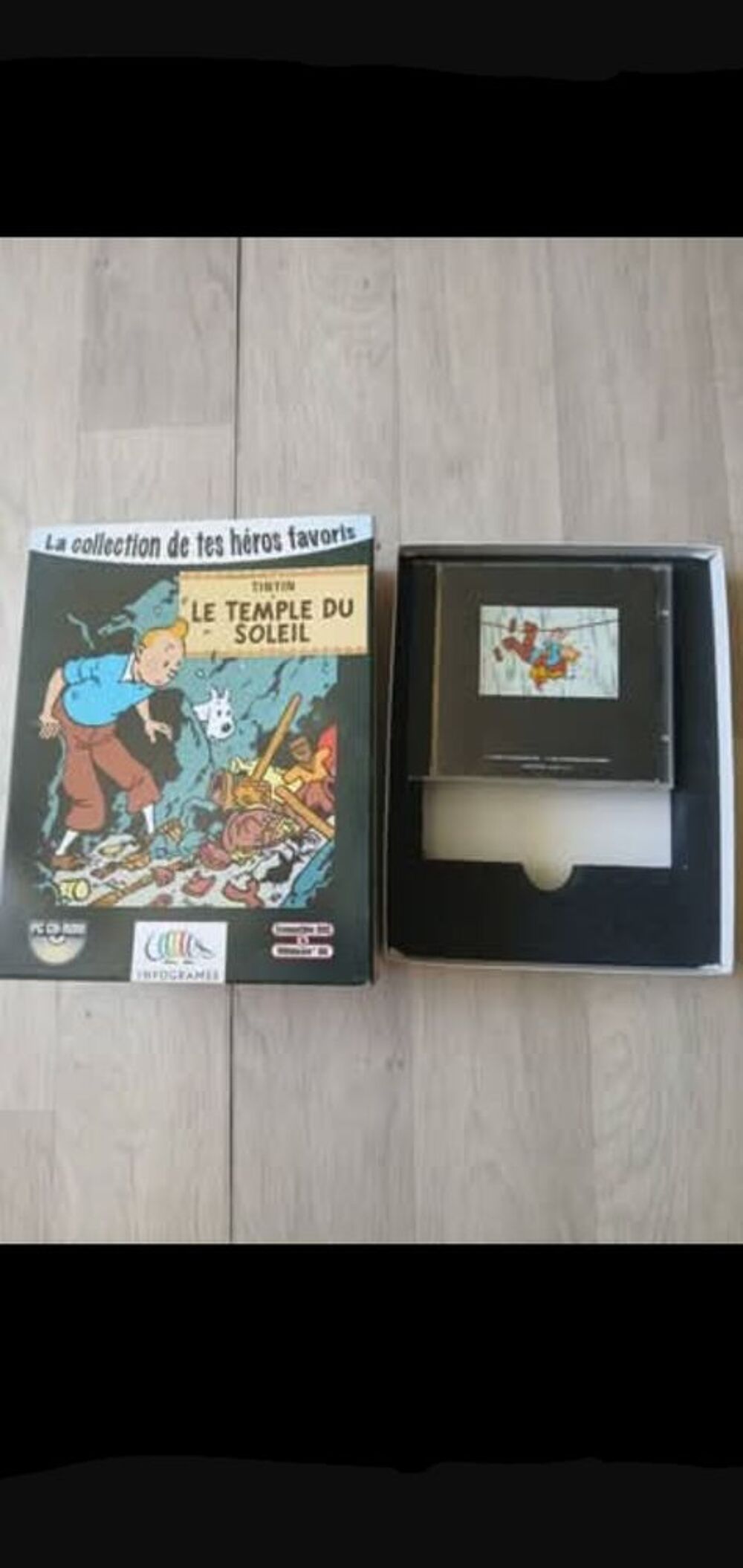 Jeu pc tintin le temple du soleil Consoles et jeux vidéos