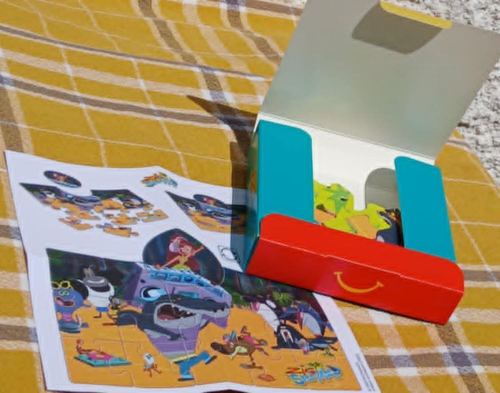 Lot de 7 Jeux de Soci&eacute;t&eacute; dont 5 Puzzles : Mc Donald's - Neuf Jeux / jouets