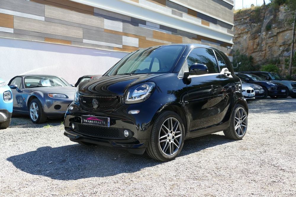 ForTwo Fortwo Coupé 0.9 109 ch S&S A Brabus 2016 occasion 13600 La Ciotat