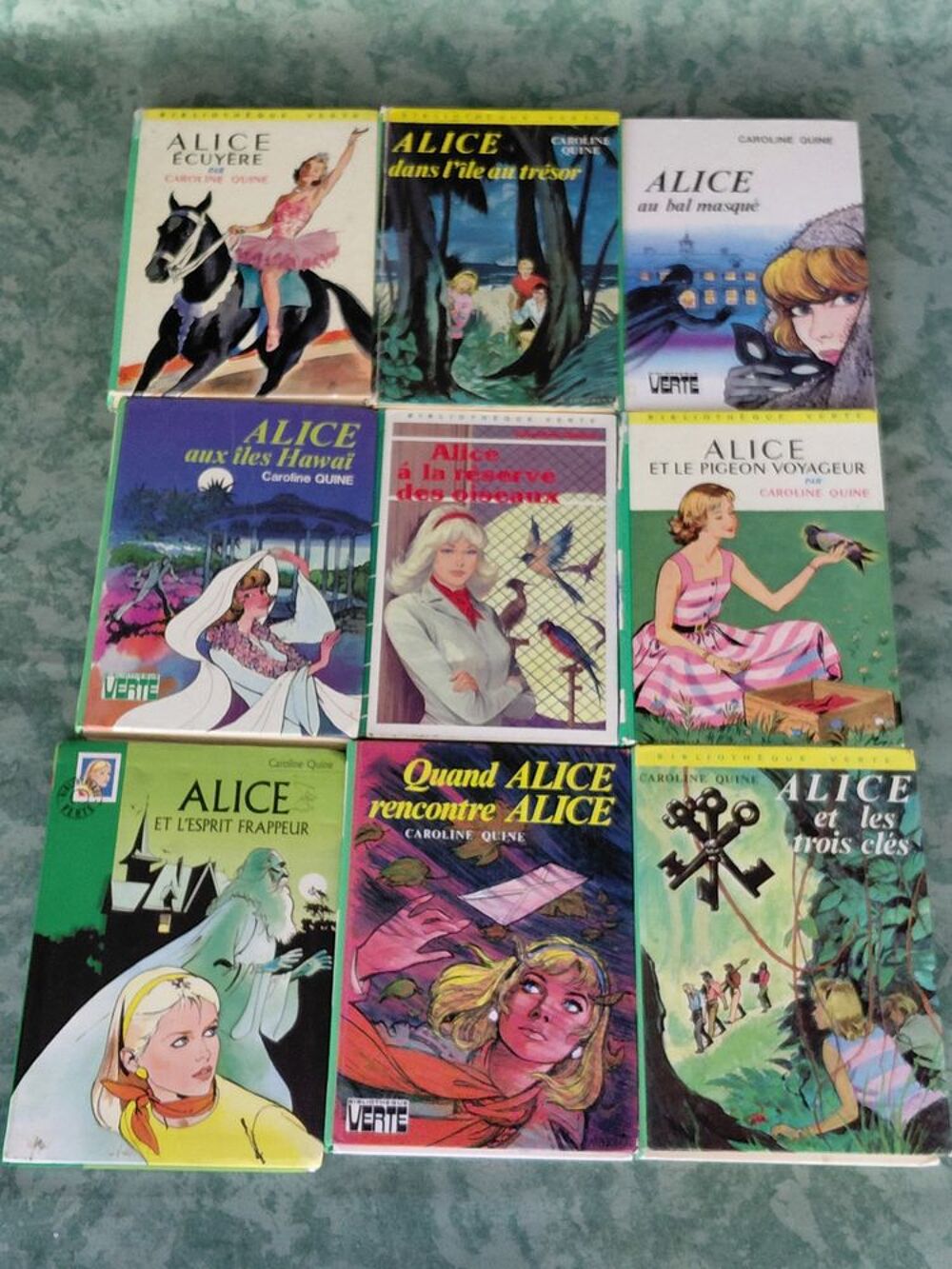 Minis- albums : bibliotheque verte et rose, en exelkent etat Livres et BD