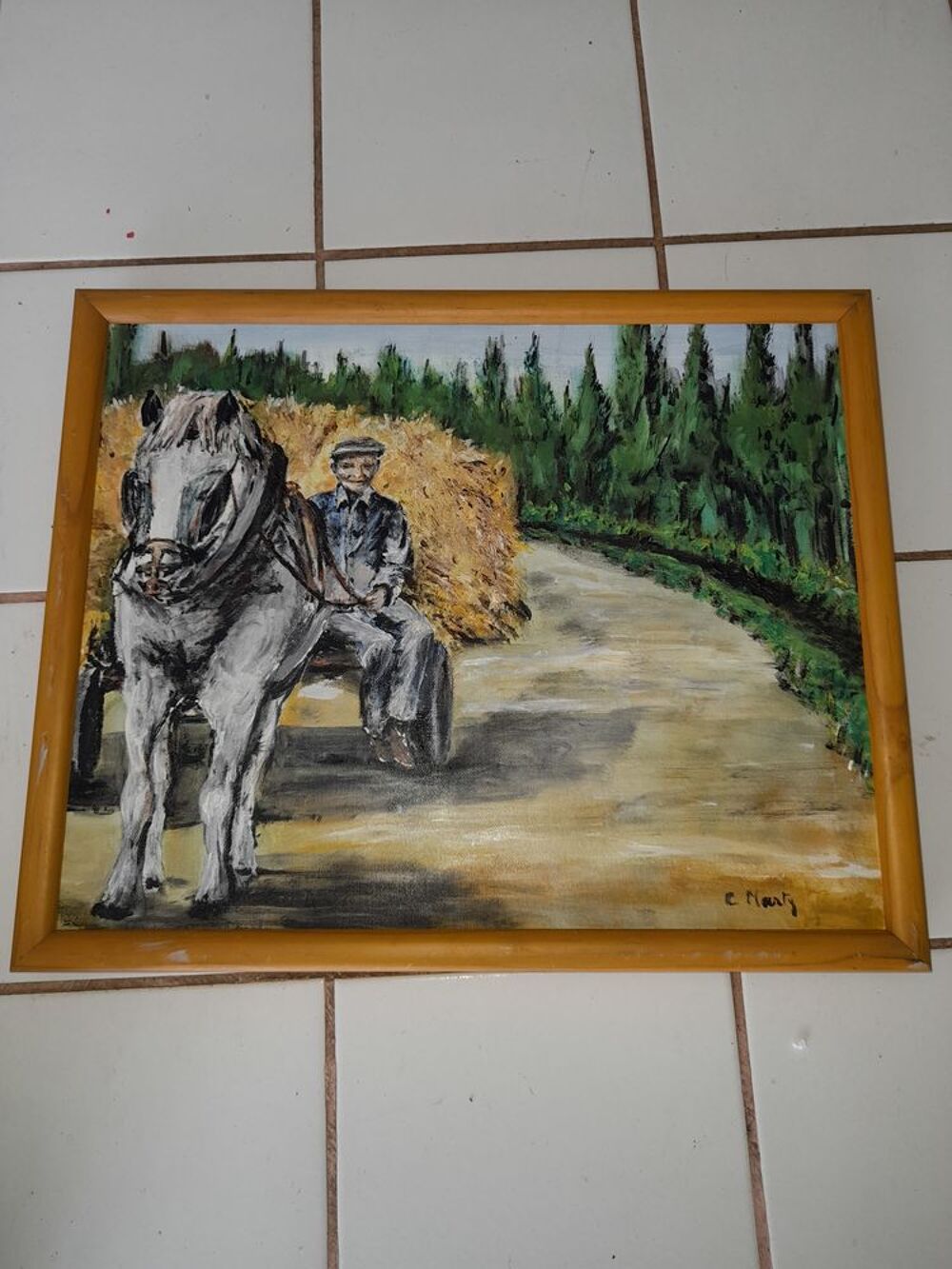 tr&egrave;s jolie tableau ( ancien) 
Décoration