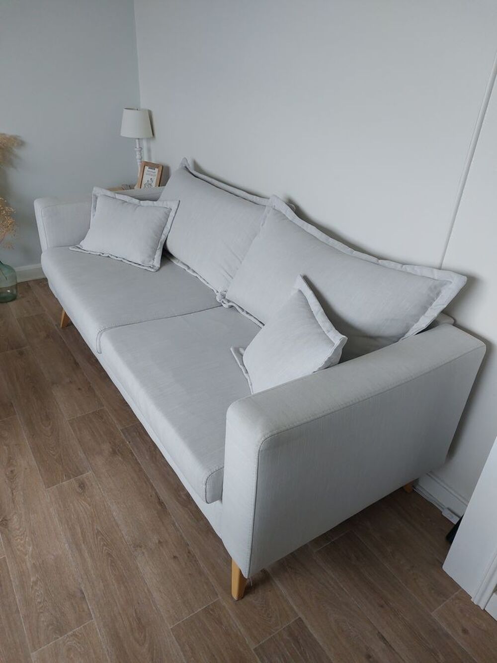 Canap&eacute; droit Duke Maisons du Monde 3 places Meubles