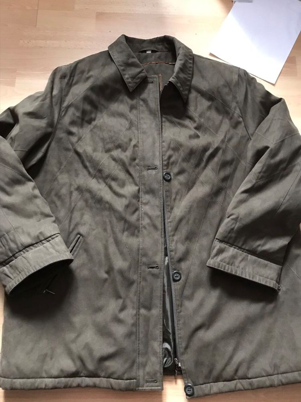 parka mixte LEBEK Taille 52 imitation daim Vêtements