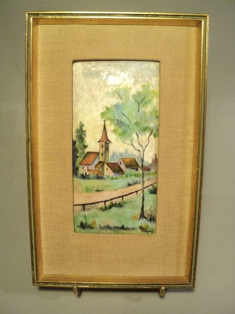 
Paysage Email Sign M. Mauris Emaux De Limoges 35 Loches (37)