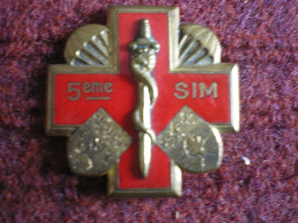 5&deg; SIM Section d'Infirmiers Militaires. 