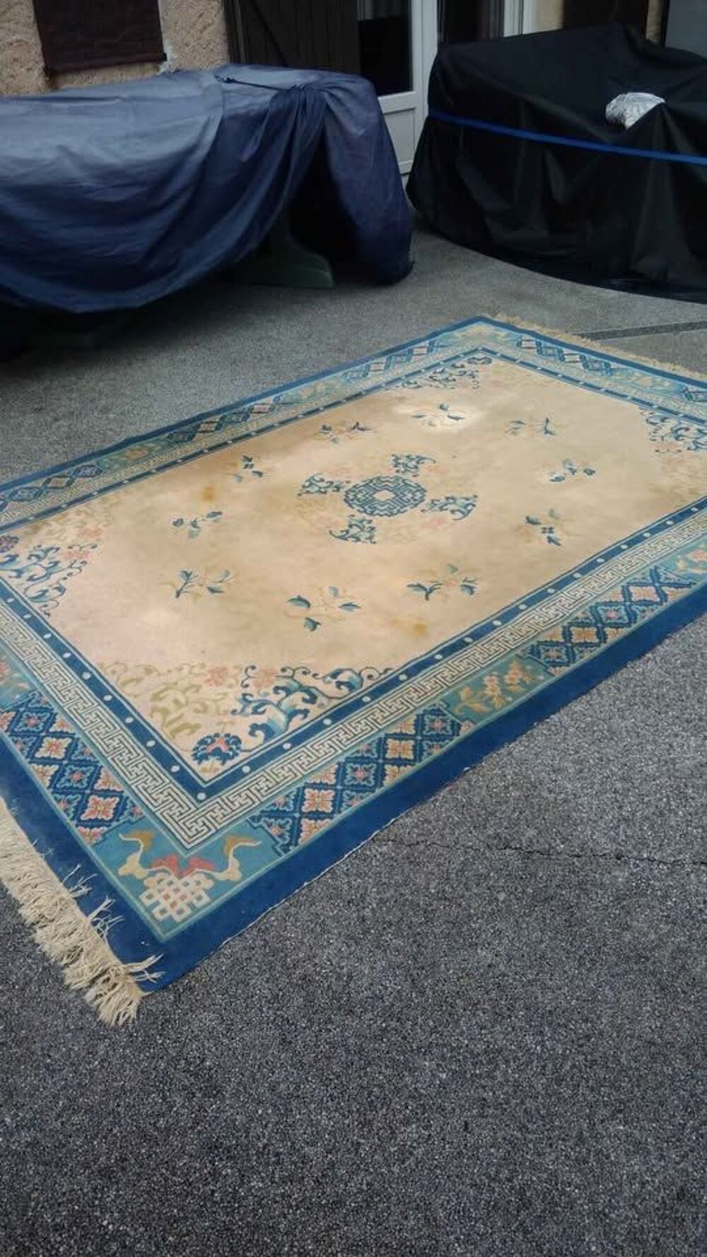 AUTHENTIQUE TAPIS DE CHINE Décoration