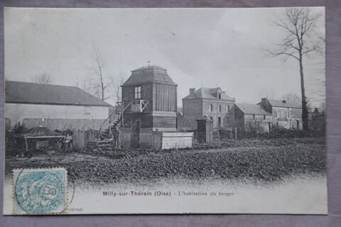 Carte postale ancienne MILLY SUR THERAIN 10 Bonnires (60)