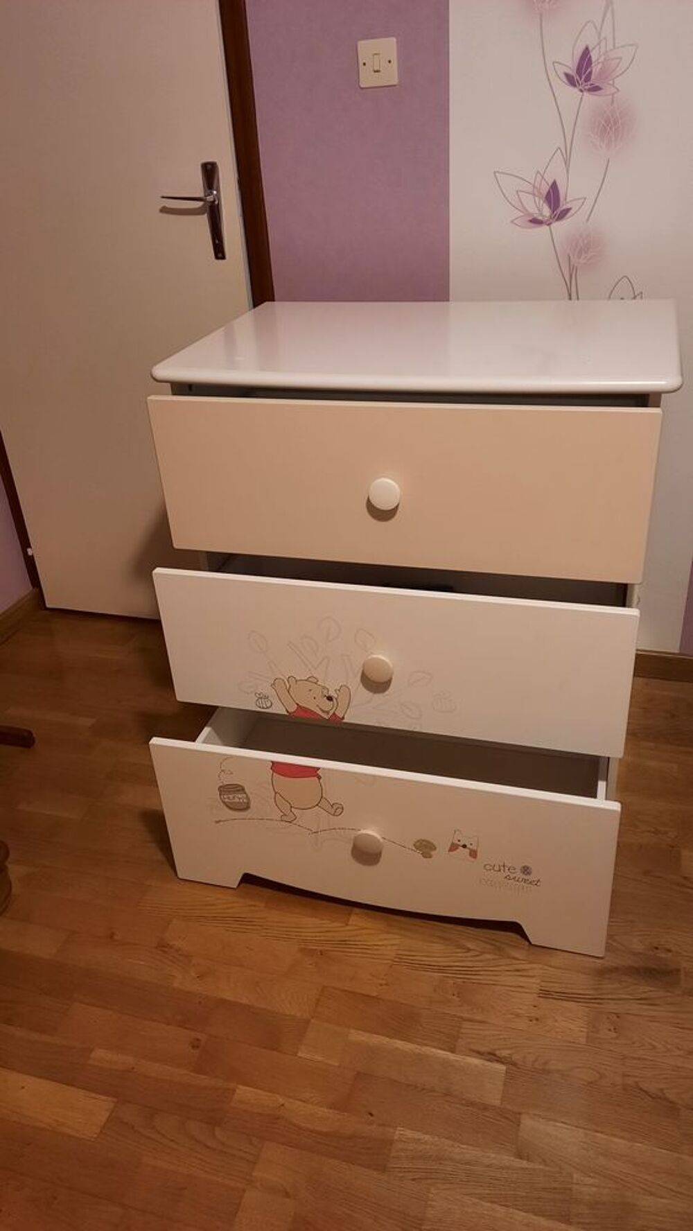 commode a langer Puériculture